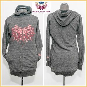 # Warriors In Pink Sweater Hoodie Sz Small